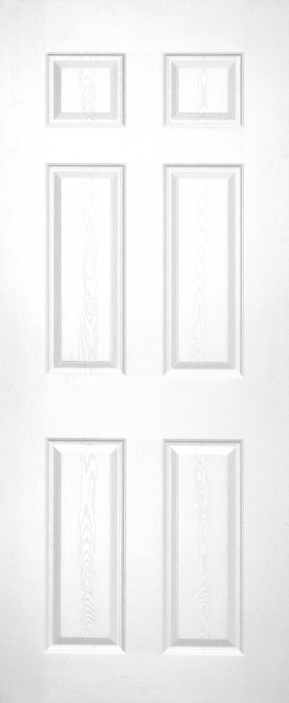 White Melamine 6 Panel